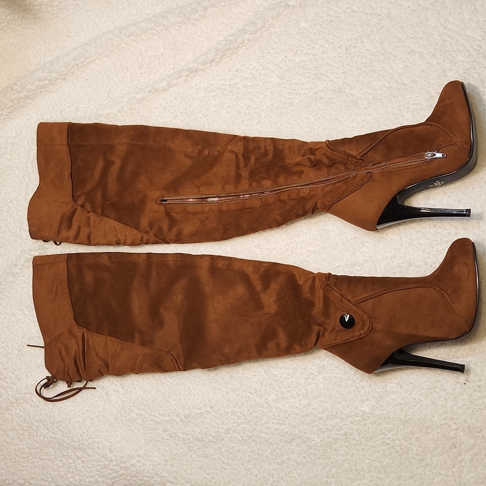 Over the knee Suede Boots